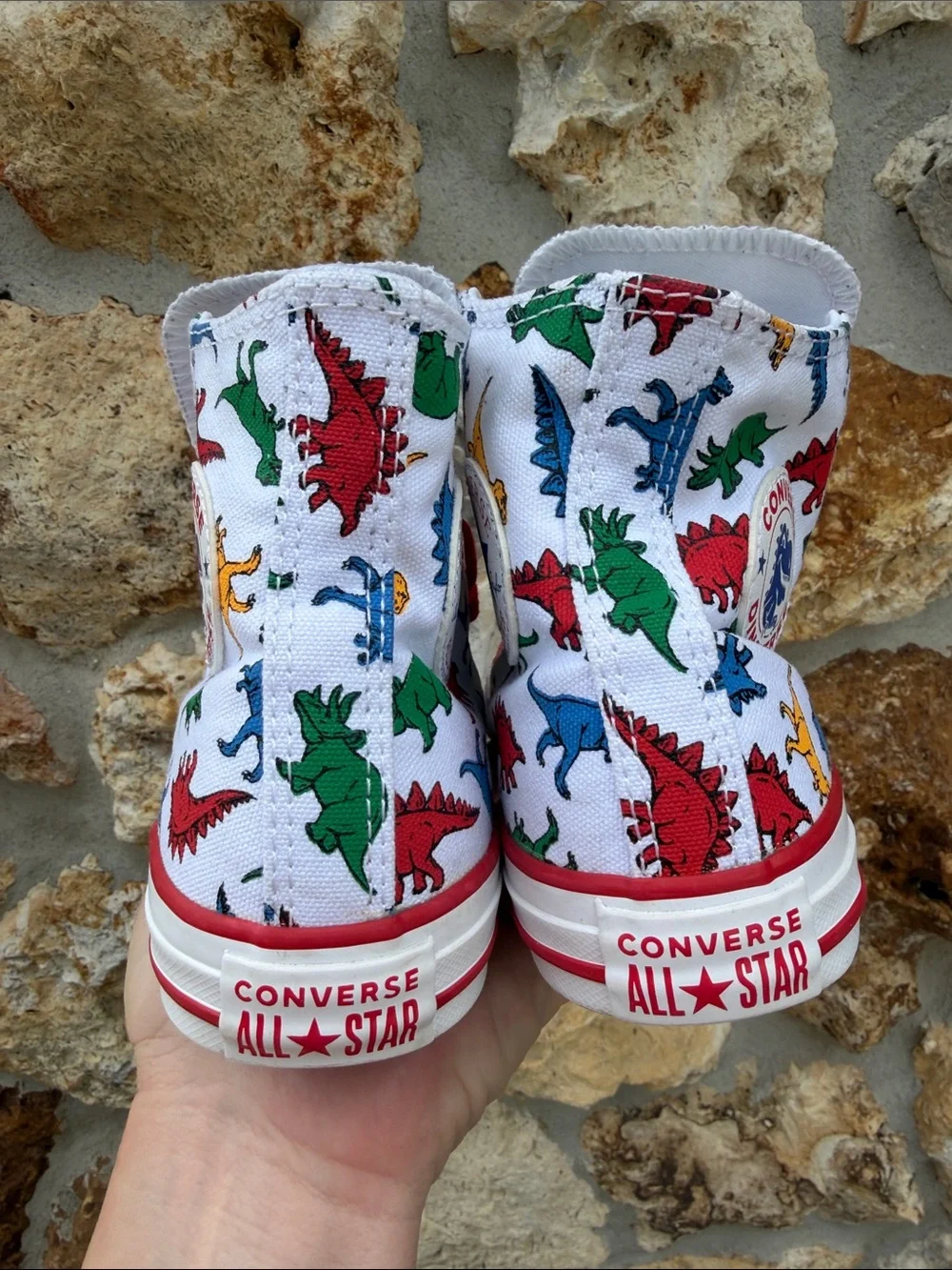 Converse dinoverse high tops kids 3 unisex